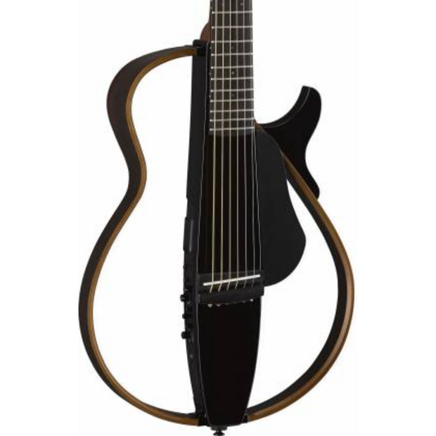 Yamaha SLG200S TBS Steel String Silent Guitar - Translucent Black