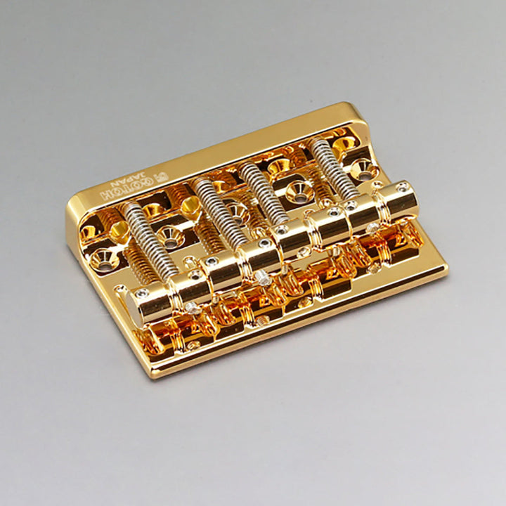 Allparts BB-0356 Gotoh 4-String Bass Bridge Gold