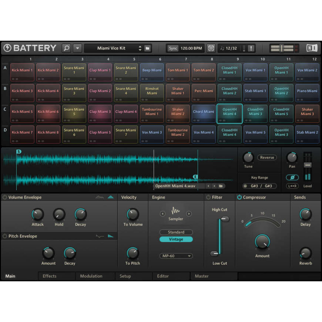 Native Instruments Komplete 15 Select Beats DL Virtual Instruments and Effects - Beats Collection