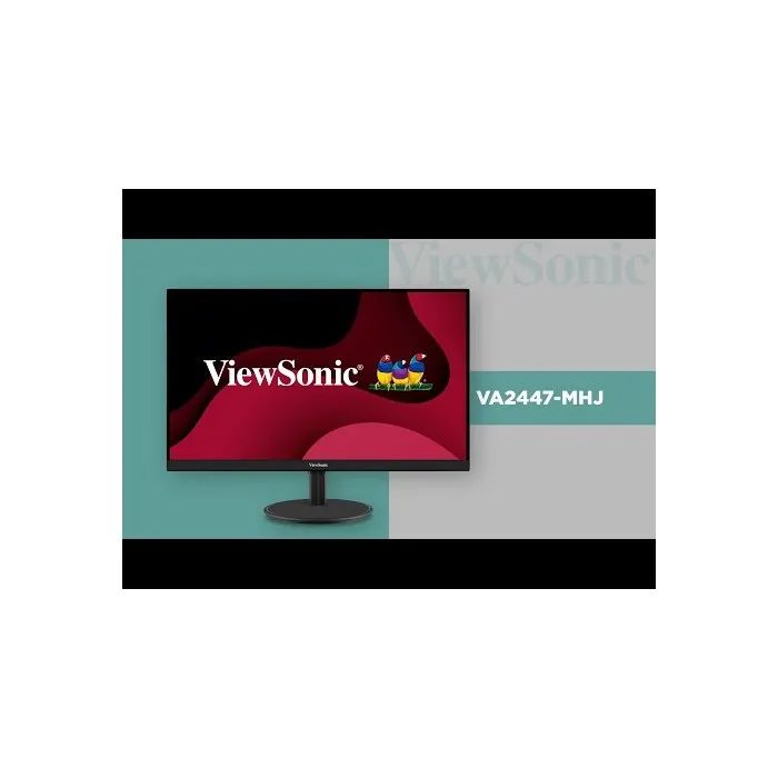 Viewsonic VA2447-MHJ 24" MVA Monitor  Full HD, Ergonomic, HDMI, VGA