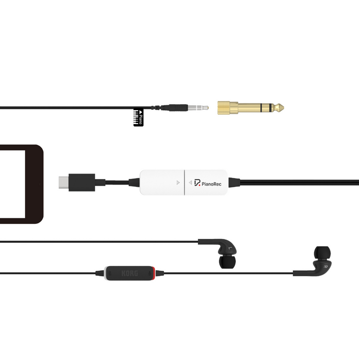 Korg PIANOREC Recording device for smartphone