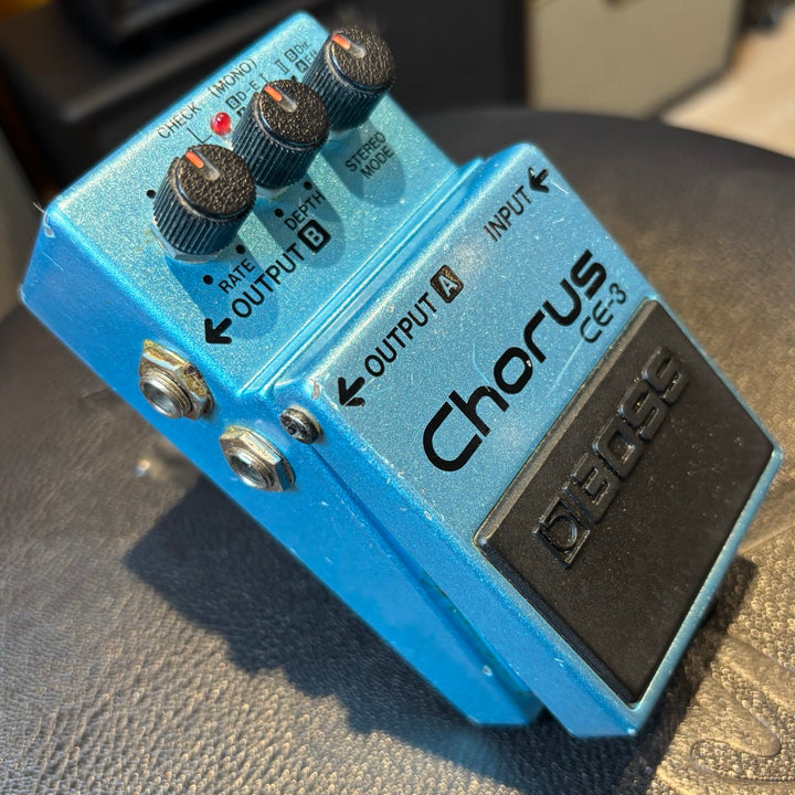 Boss - CE-3 Analog Stereo Chorus Pedal (MIJ - 1987 - No Box) - USED