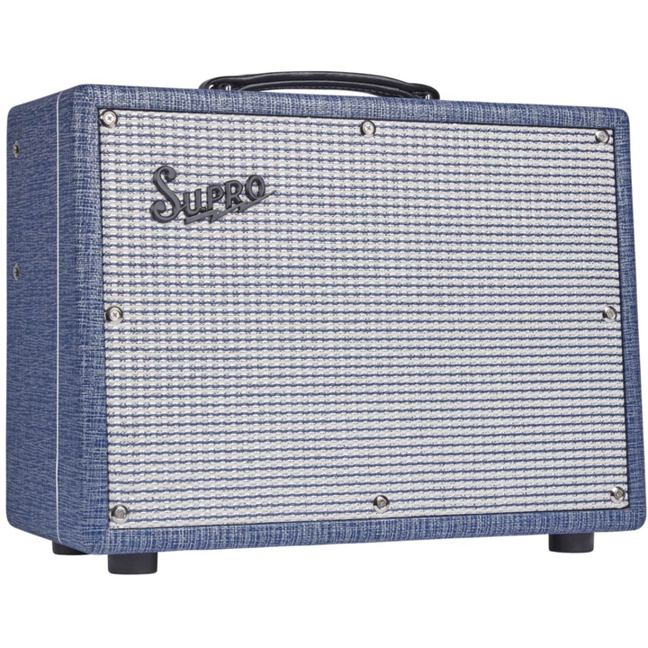 Supro KEELEY CUSTOM CREAMBACK 10 25W Tube Guitar Combo Amplifier - 10"