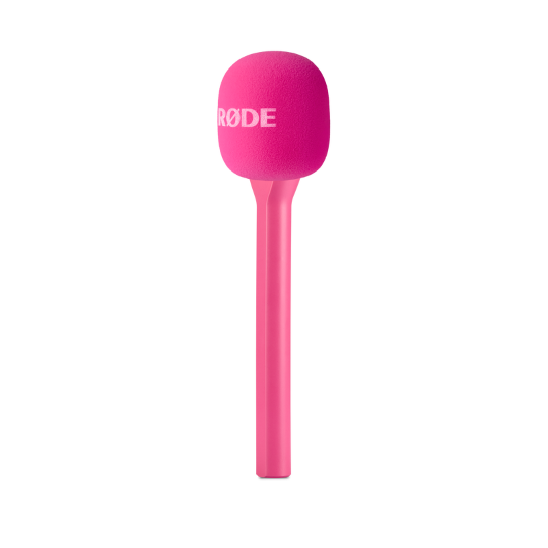 Rode Microphones Interview GO Handheld Adaptor For Wireless GO - Pink