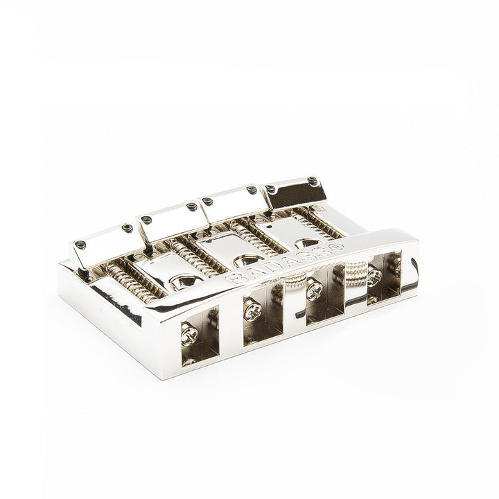 Allparts BB-3341-001 Leo Quan® Badass I™ Bass Bridge, 4 String - Nickel
