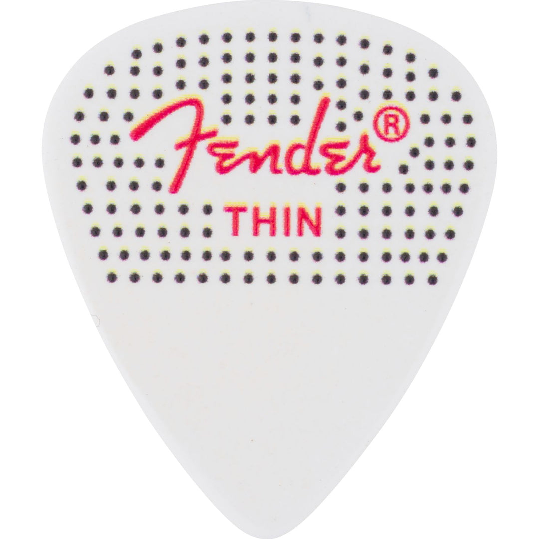 Fender  351 Dotted Celluloid Picks 12-Pack Thin
