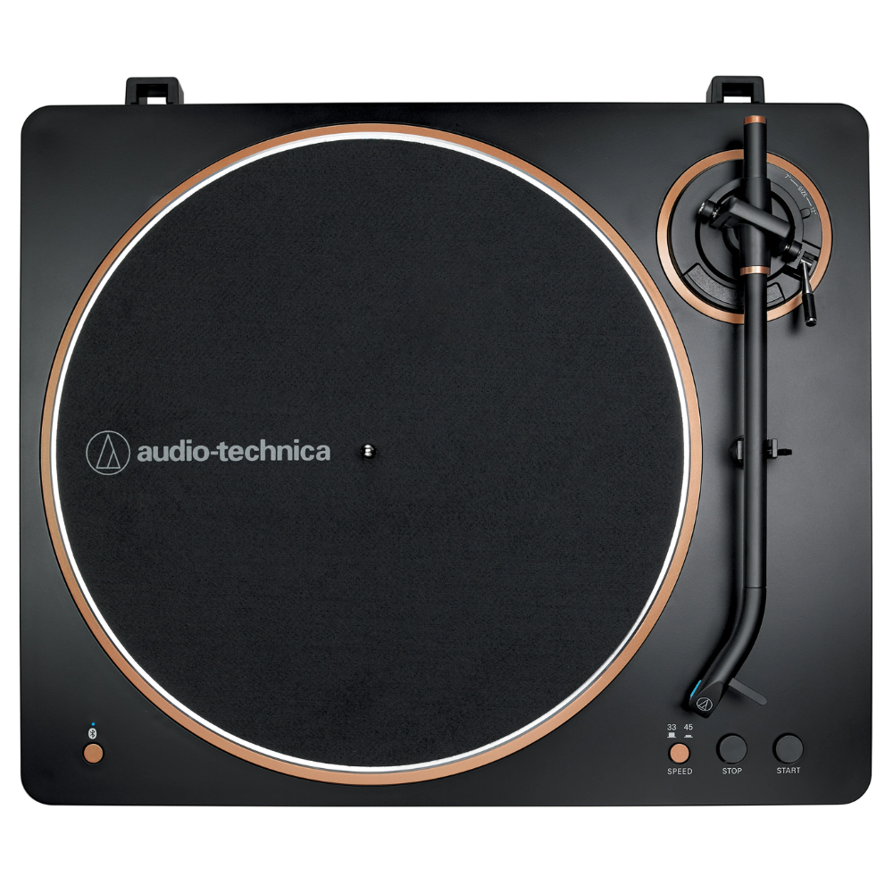 Audio-Technica AT-LP70XBT Belt-drive Turntable with Bluetooth - Black/Bronze