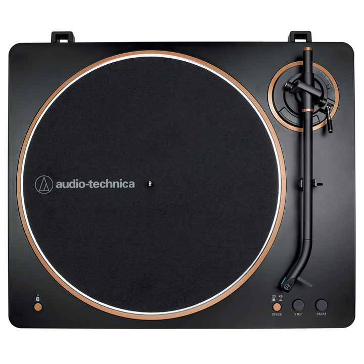 Audio-Technica AT-LP70XBT Belt-drive Turntable with Bluetooth - Black/Bronze