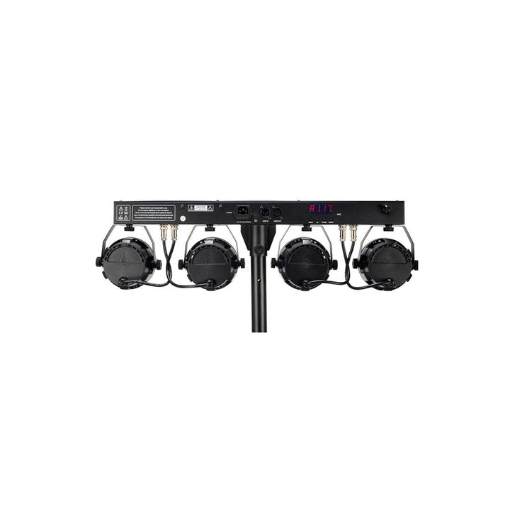 Eliminator Lighting Mini Par Bar Portable LED Lighting System