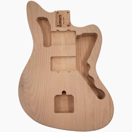 Allparts JZMAO / JZMO Unfinished Replacement Body for Jazzmaster® Alder