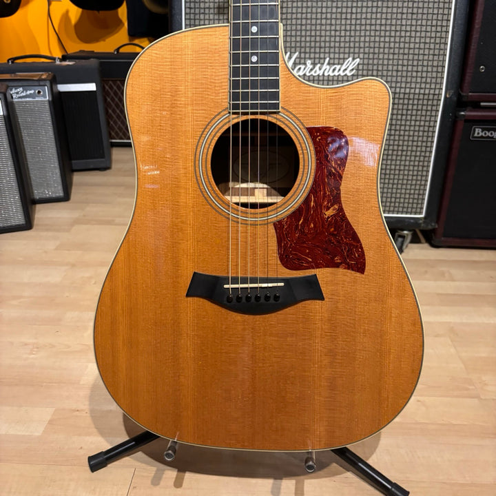 Taylor - 410-CE-L1 Natural  w/ Expression One Pickup & OHSC (2003) - USED