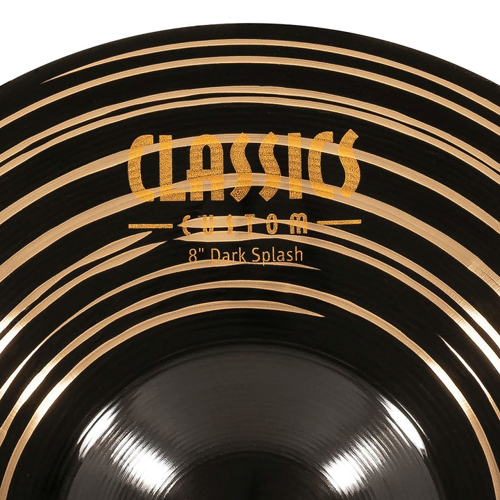 Meinl CC8DAS- Meinl 8" Classics Custom Dark Splash