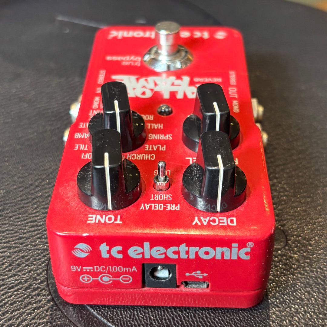 TC Electronic - Hall Of Fame Stereo Reverb Pedal (Version 1- No Box) - USED