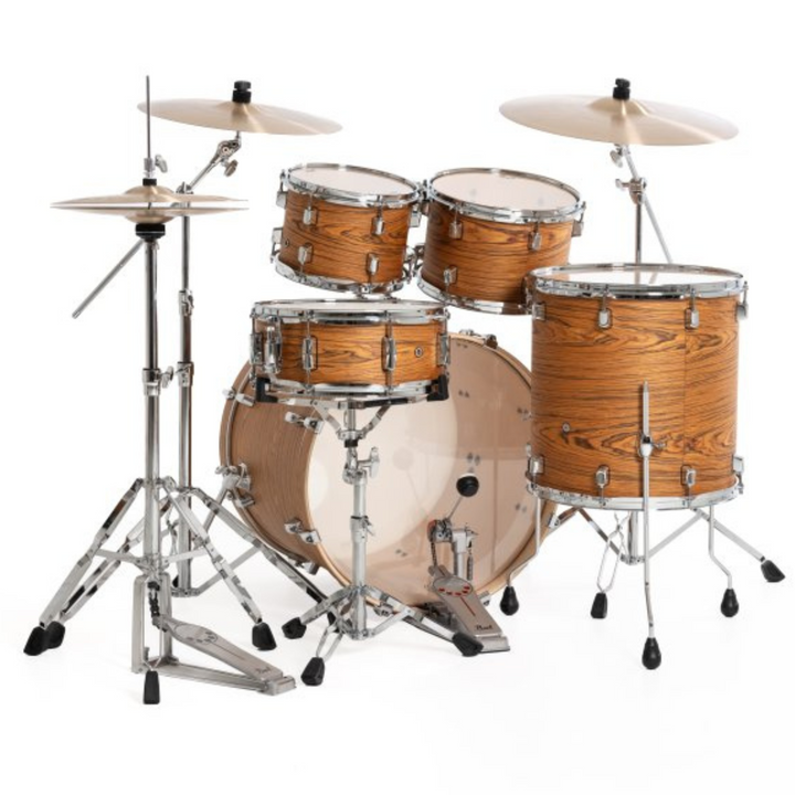 Pearl DMPA925SPC876 Decade Maple Artisan 5-Piece Drum Shell Pack With 22" Bass Drum, Satin Caramel Veil