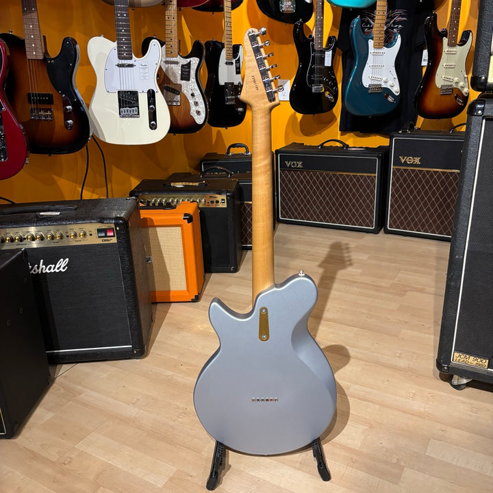 Eastman FT-SC'52-IBM FullerTone Series Electric Guitar (Ice Blue Metallic) w/ Deluxe Gig Bag