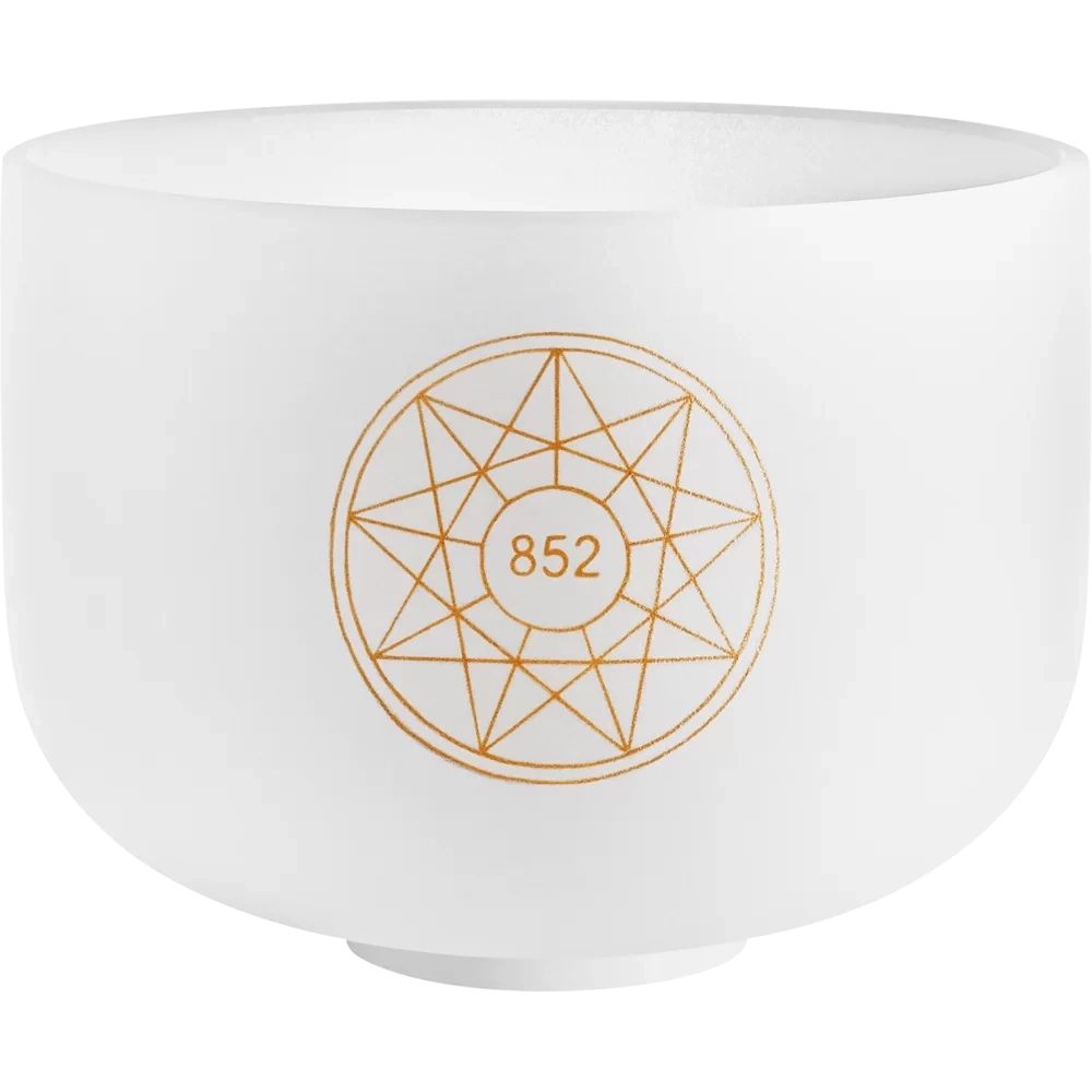 Meinl 10'' Solfeggio Crystal Singing Bowl - LA 852 Hz