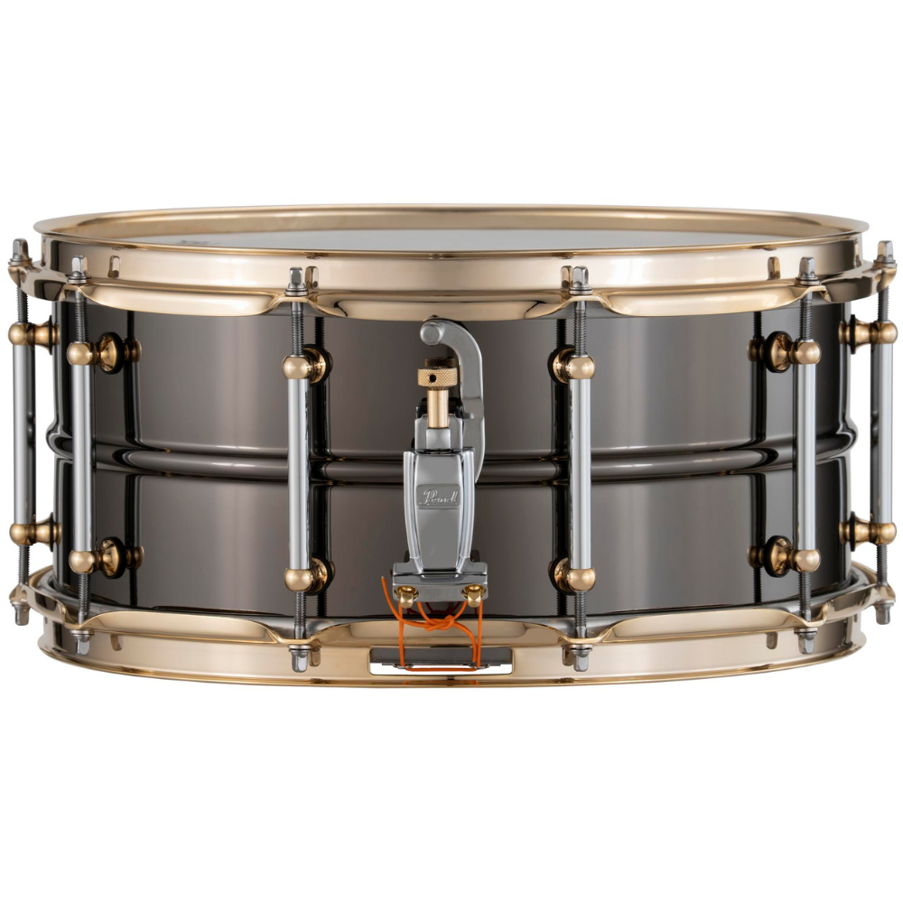 Pearl STHNSF1465 Pearl Limited Edition Black Nickel over Brass Sensitone Snare Drum