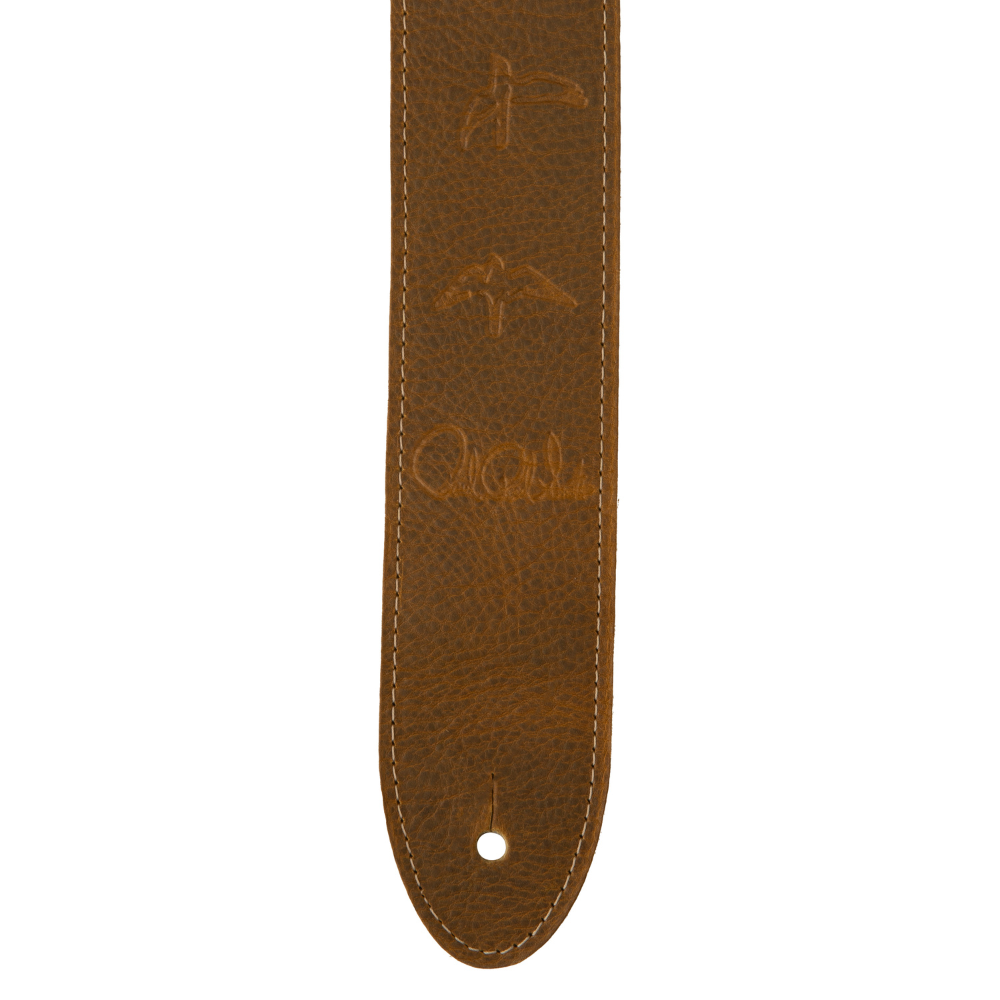 PRS 2"  Reversible Garment Leather & Suede, Birds - Tan