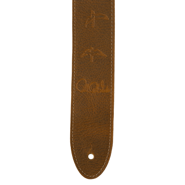 PRS 2"  Reversible Garment Leather & Suede, Birds - Tan