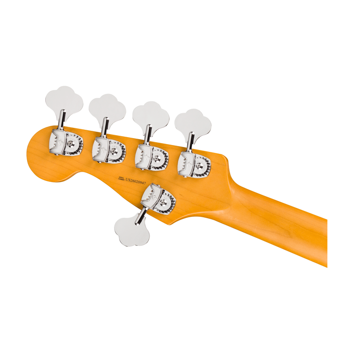 Fender American Professional Jazz Bass V Maple Fingerboard 5-String Electric Bass (Oxblood)