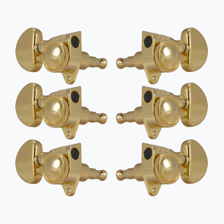 Allparts TK-7935 Grover® 502 Series 3x3 Locking Tuners Gold 502G