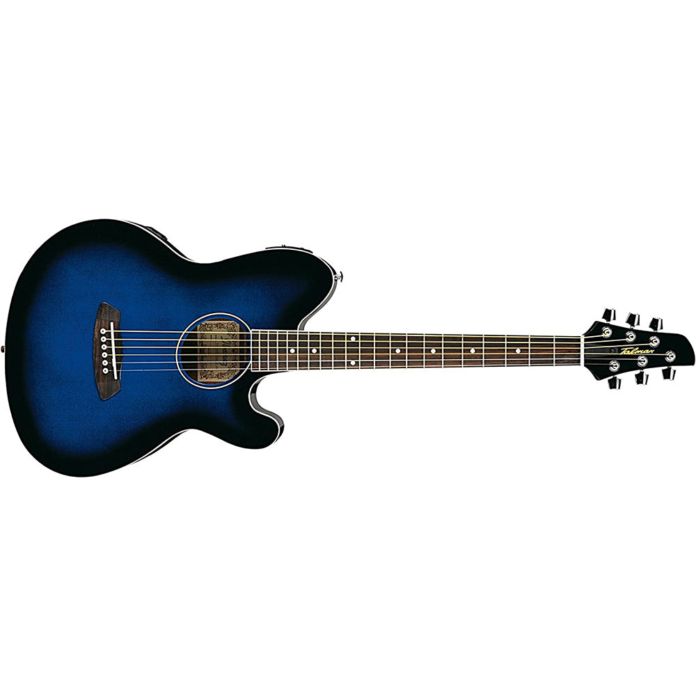 Ibanez Acoustic-Electric (Transparent Blue Sunburst) TCY10E