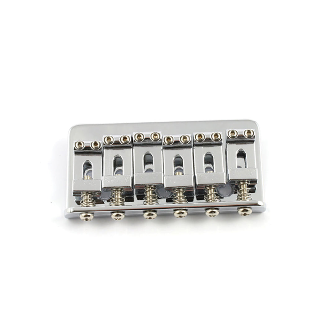 Allparts SB-0100 "HARD-TAIL" Non-Tremolo Steel Bridge for Strat Chrome
