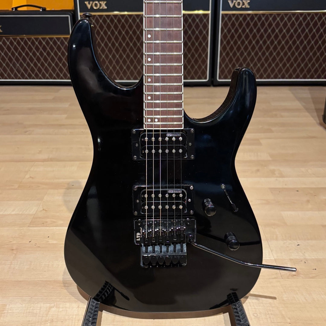 ESP-LTD - M200 HH Reverse Headstock w/DLX Profile 900 Series Gig Bag (Ebony - 2018) - USED