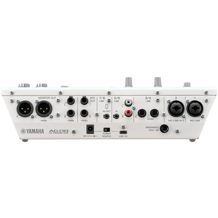 Yamaha AG08 W Yamaha Mixing Console - White
