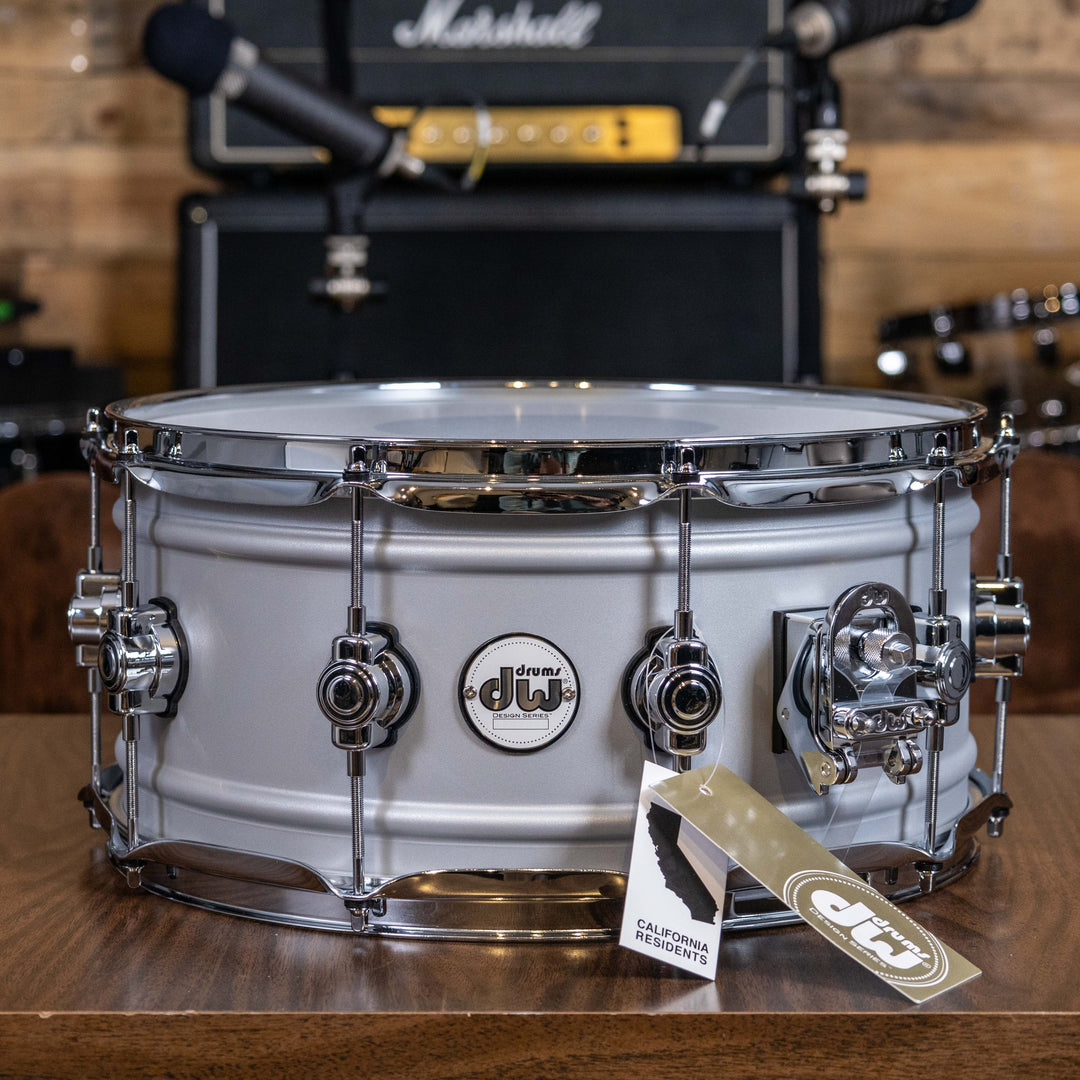DDSD6514MACR- DW Design 6.5x14 Thin Aluminum Snare Drum