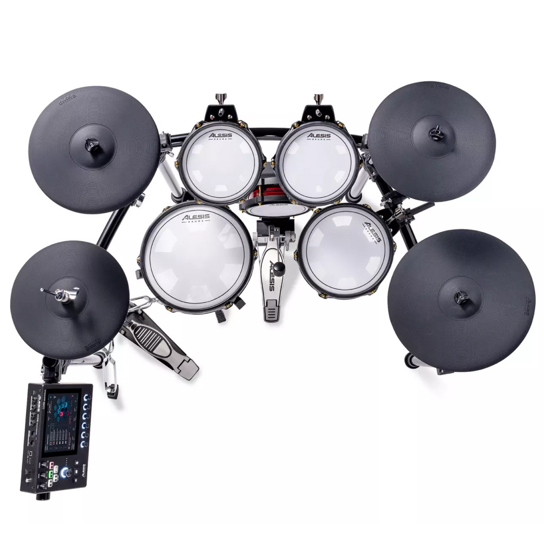 Alesis STRATACOREXUS Nine-Piece Electronic Drum Kit with 7” Touchscreen Drum Module