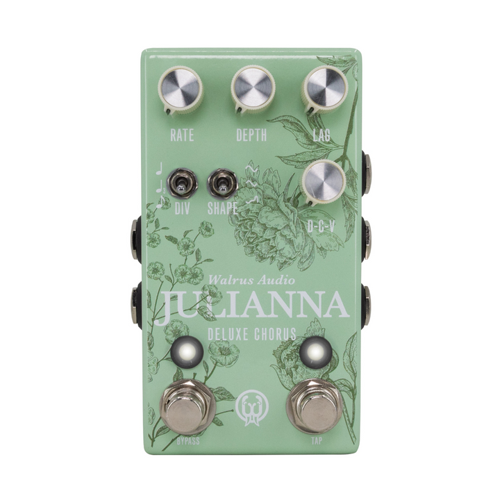Walrus Audio 900-1053BF24 Julianna Deluxe Chorus/Vibrato Floral Series 2024