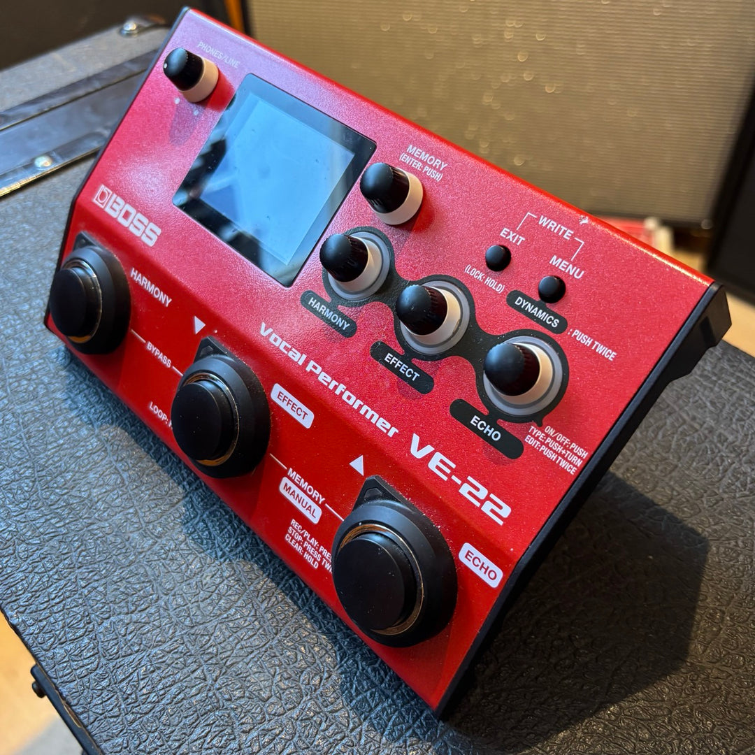 Boss - VE22 Vocal Performer Voice Processor w/Box & Boss VE22 User Guide (2025)  - USED