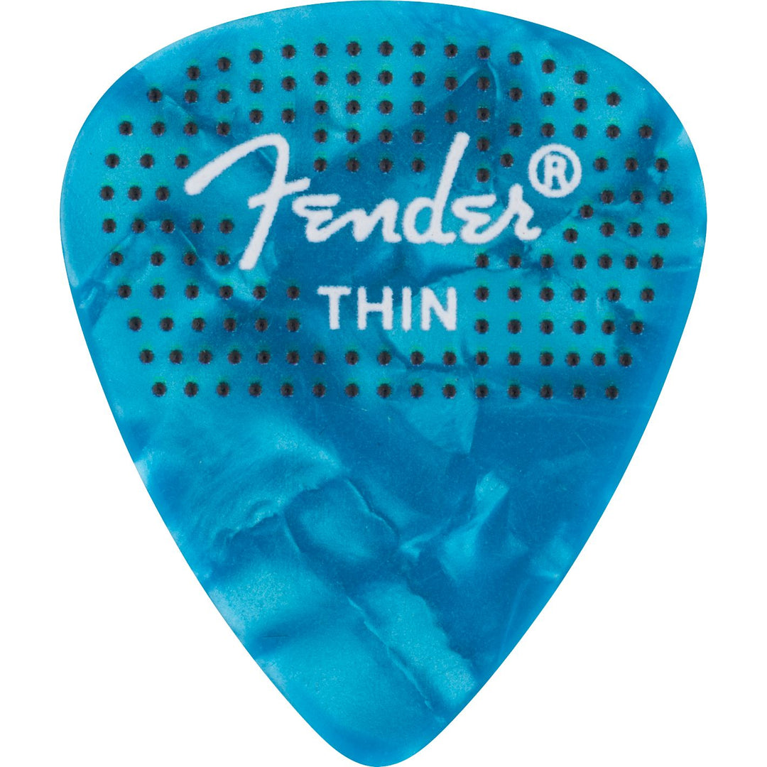 Fender  351 Dotted Celluloid Picks 12-Pack Medium