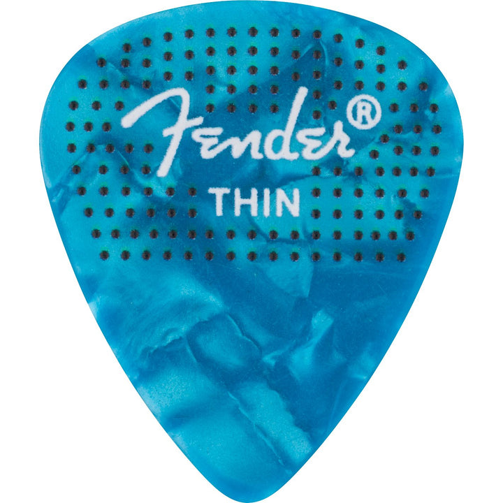 Fender  351 Dotted Celluloid Picks 12-Pack Medium