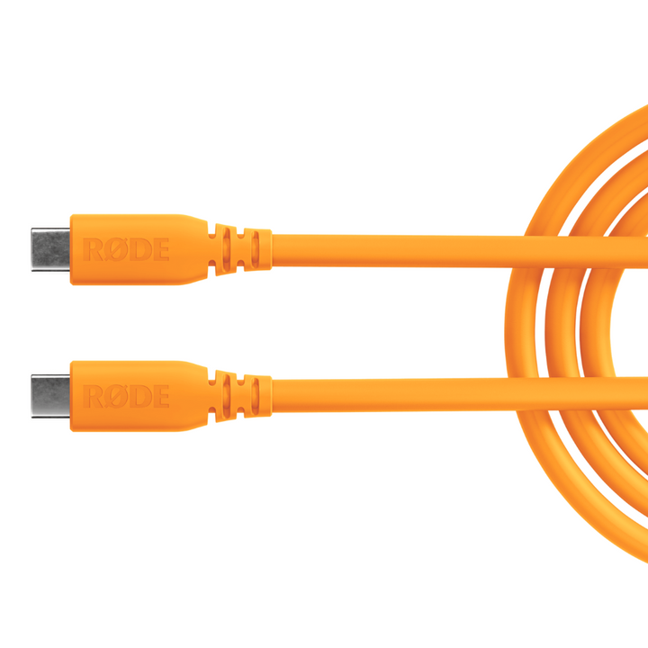 Rode Microphones SC27-O 2m SuperSpeed USB-C to USB-C Cable - Orange