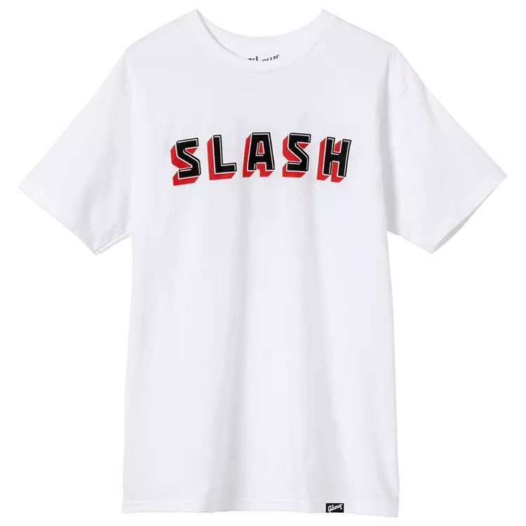 Gibson Slash Tee White -  XXXL