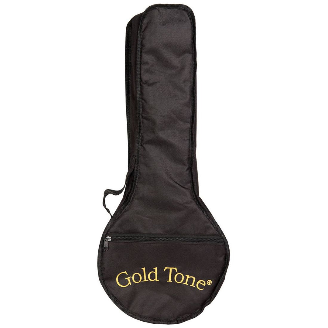Gold Tone Light-Up Little Gem See-Through Banjo-Ukulele with Lights - Amethyst