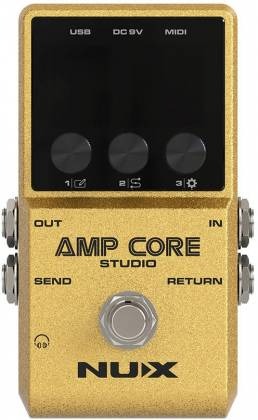 Nux NCA-1 Amp Core Studio Modeling Pedal – 26 Amp Models