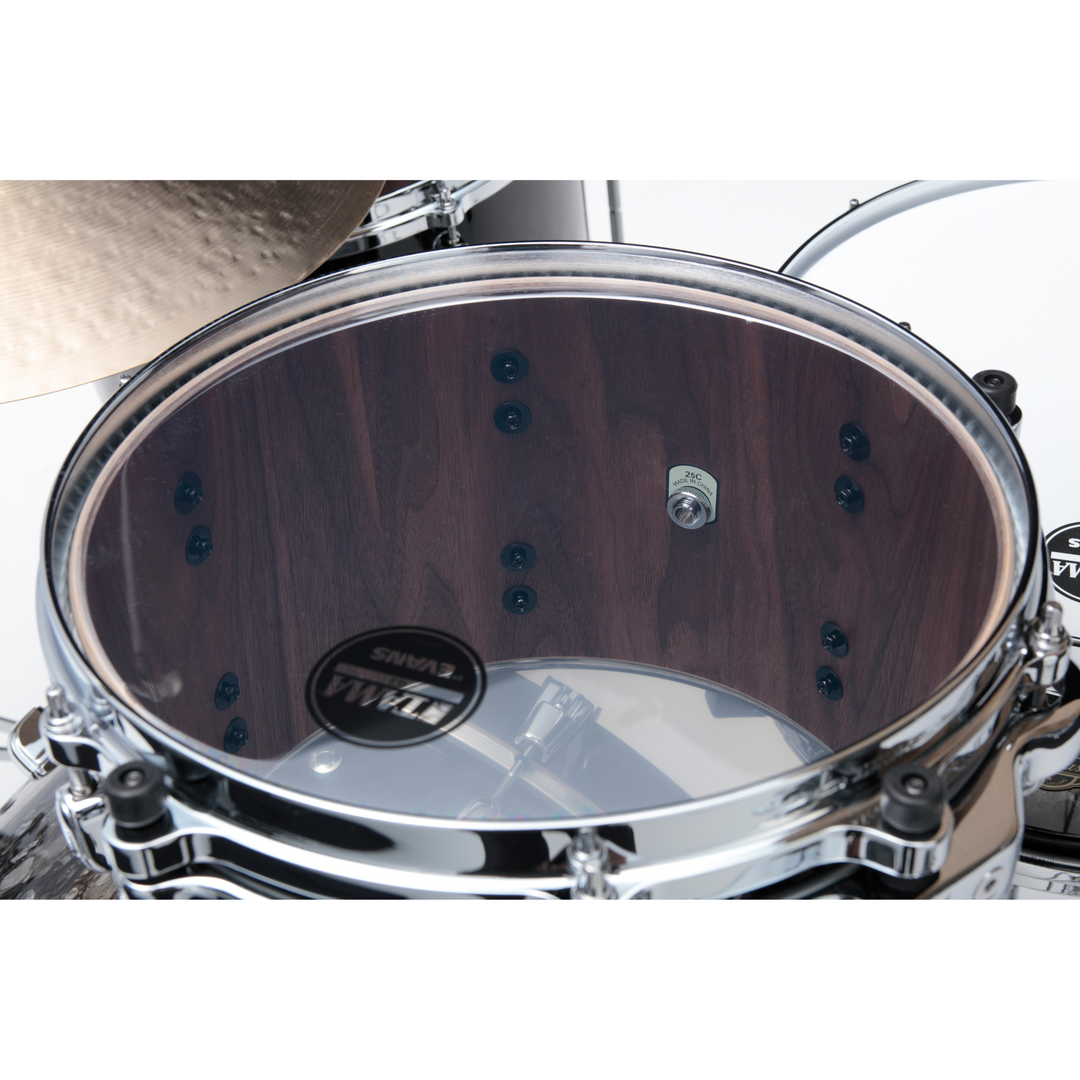 TAMA Starclassic Walnut/Birch 3-piece shell pack with 22" bass drum