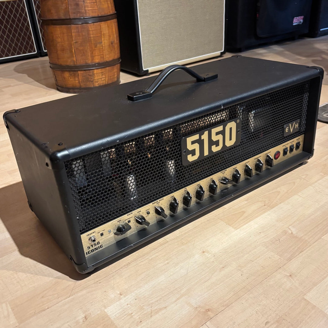 EVH - 5150 Iconic Series Dual Channel - 80 Watt EL34 Head (2024-Black) - USED
