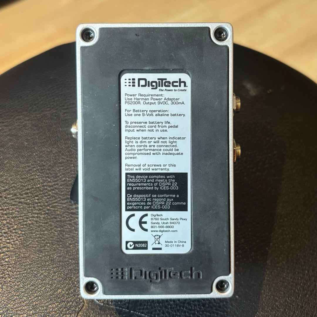 Digitech - X Series Stereo Digital Delay (Silver - No Box) - USED