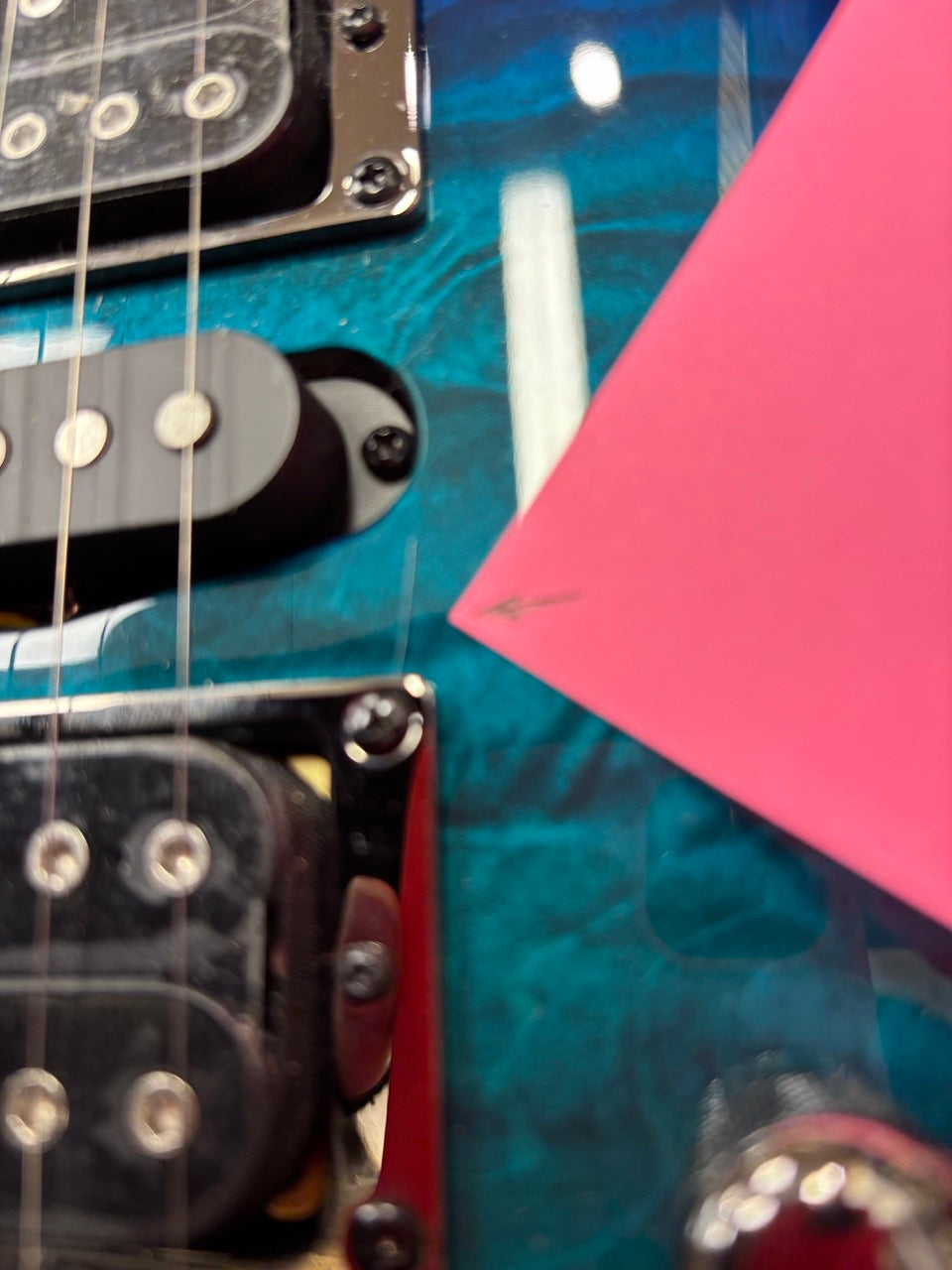 Ibanez - S Standard (Sapphire Blue) S670QMSPB (Factory Demo) "One Small Lacquer Checking Mark"