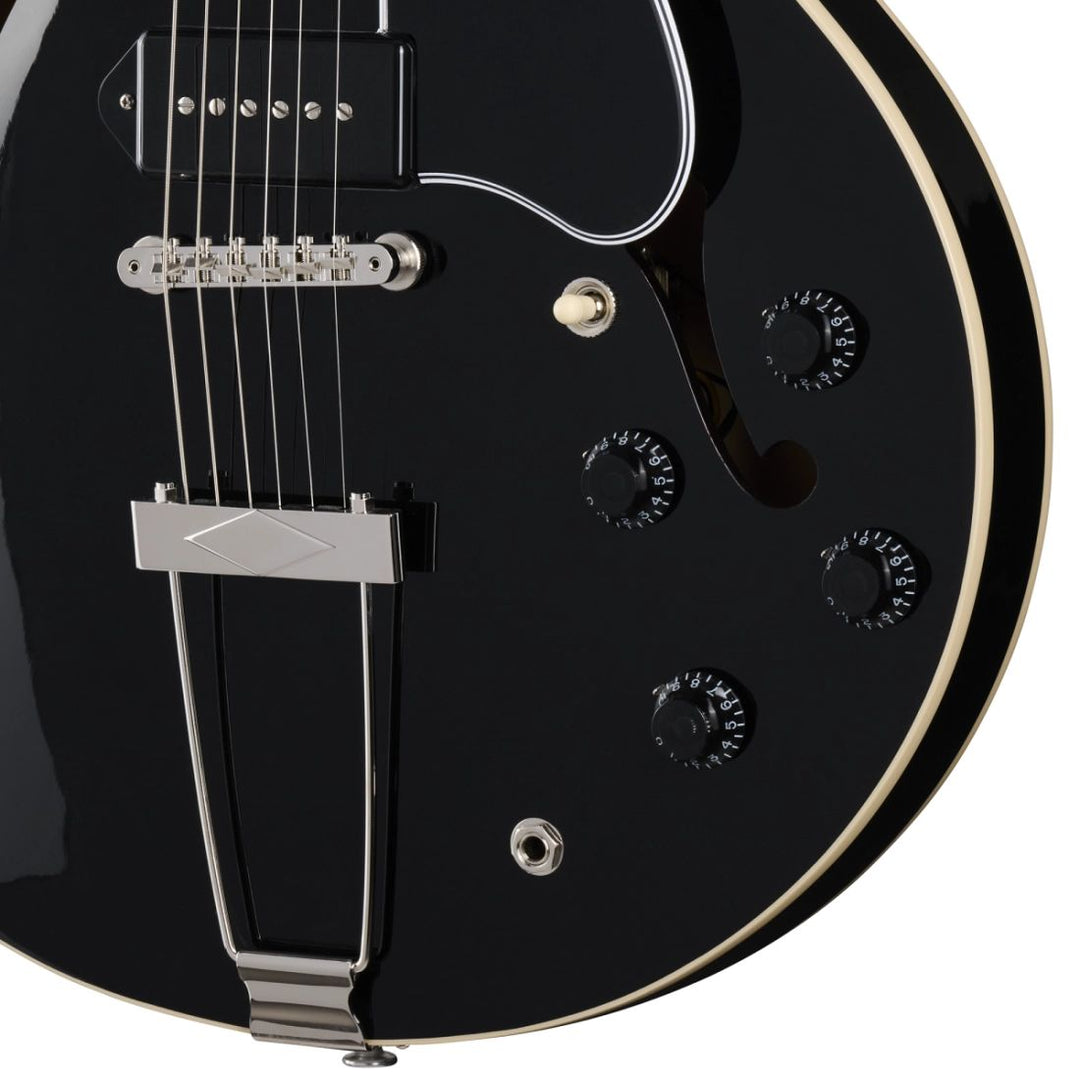 Gibson ES-330 Electric Guitar with Hardshell Case - Ebony
