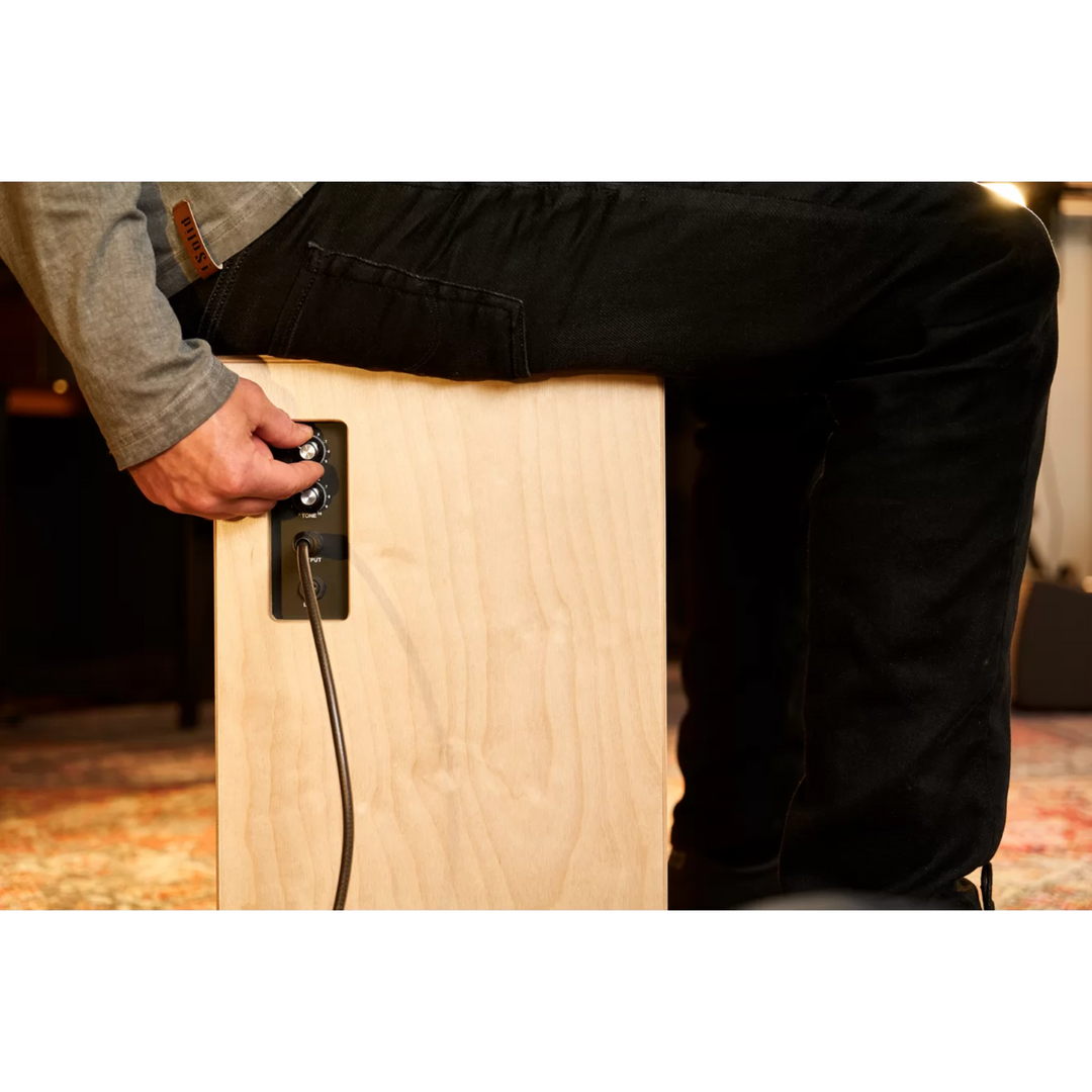 Meinl PSC100NT-Meinl Percussion Pickup Jam Cajon with Snares - Natural