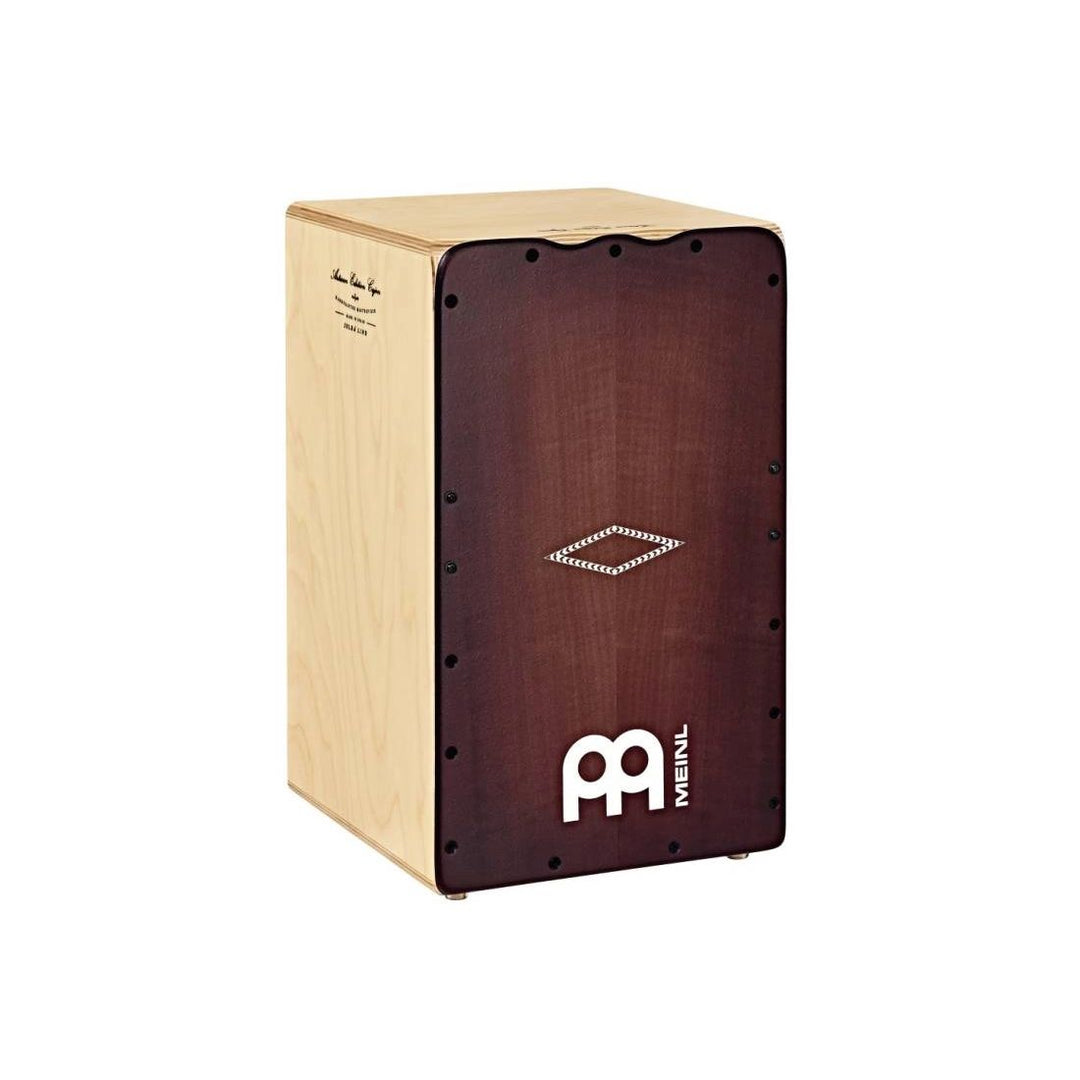 Meinl Solea Cajon with Dark Red Burst Frontplate