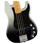 Fender Player Plus Precision Bass Electric Bass Guitar Maple Fingerboard - Silver Smoke