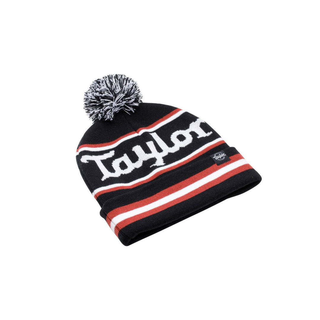 Taylor Beanie, Pom with  Logo