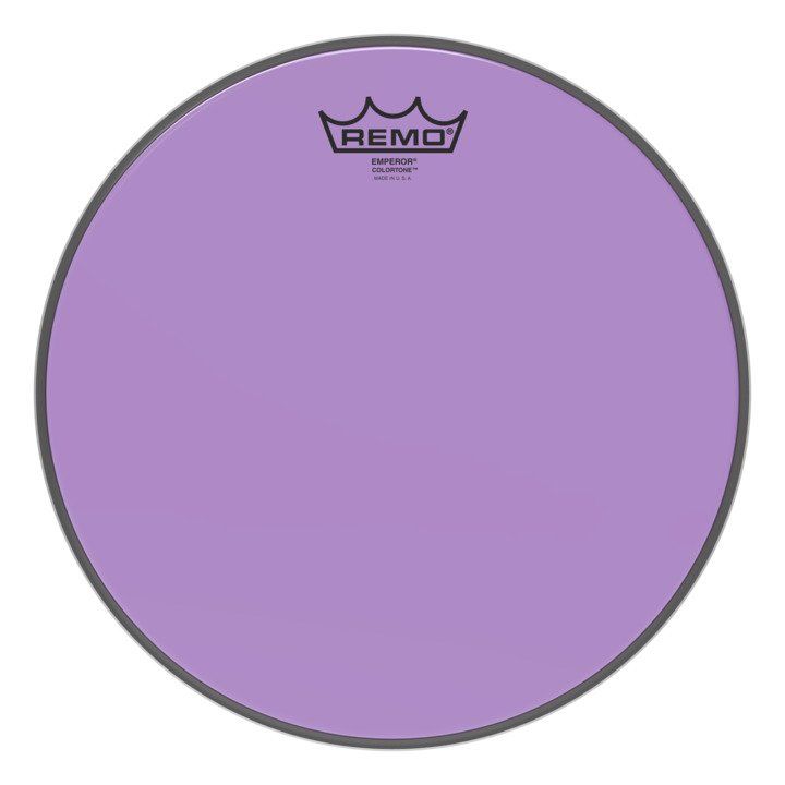 Remo BE-0312-CT-PU Batter, EMPEROR, COLORTONE, 12" Diameter, Purple
