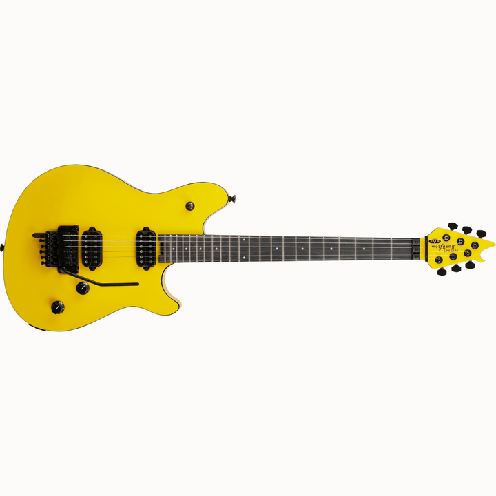 EVH Wolfgang Special  Baked Maple and Ebony - Caution Yellow